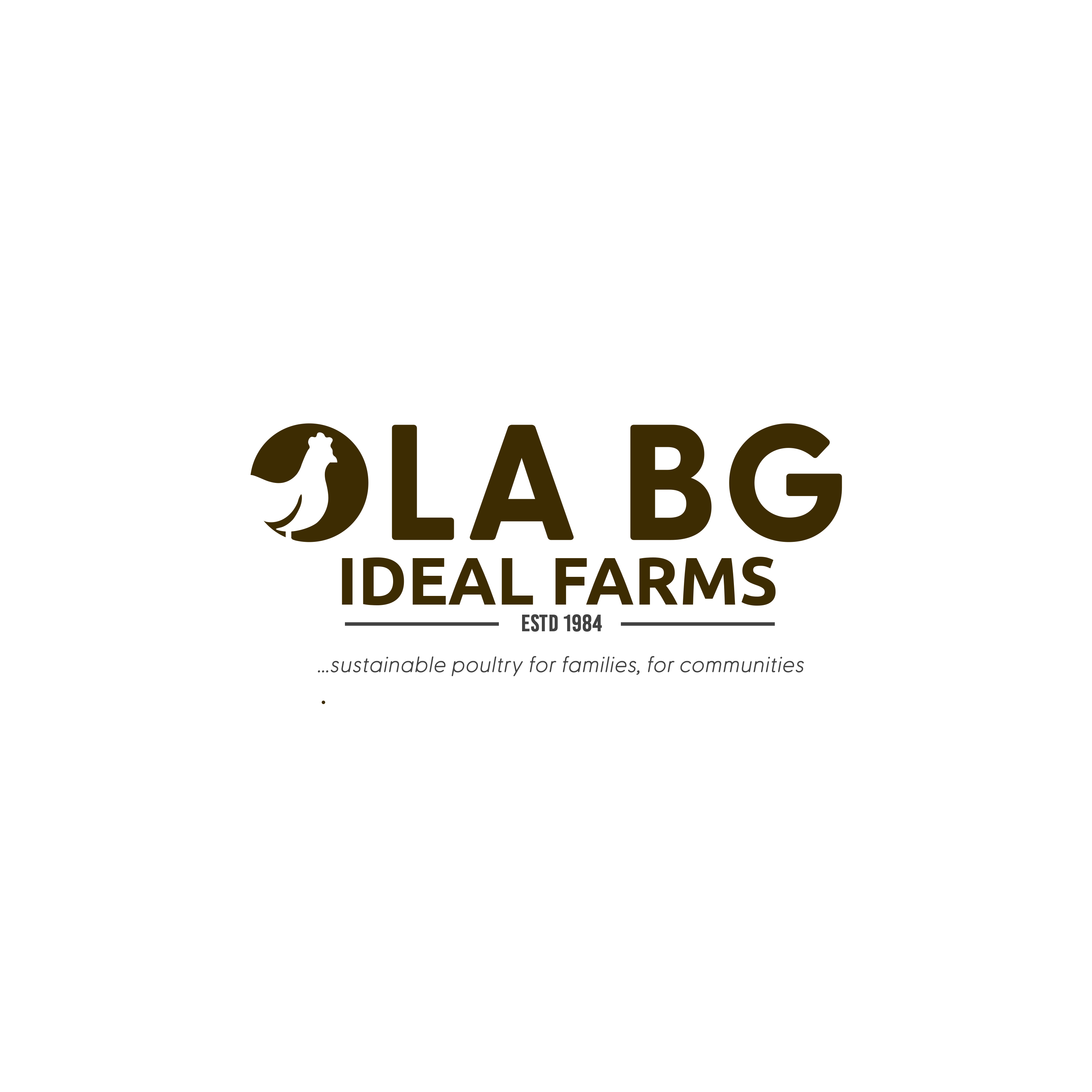 Ola BG Ideal Farms Logo